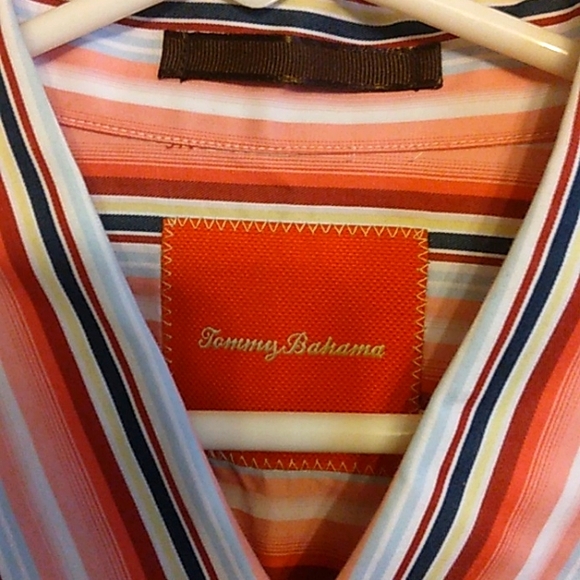 Tommy Bahama men's size 2XT casual button down shirt (J5) - Picture 2 of 6
